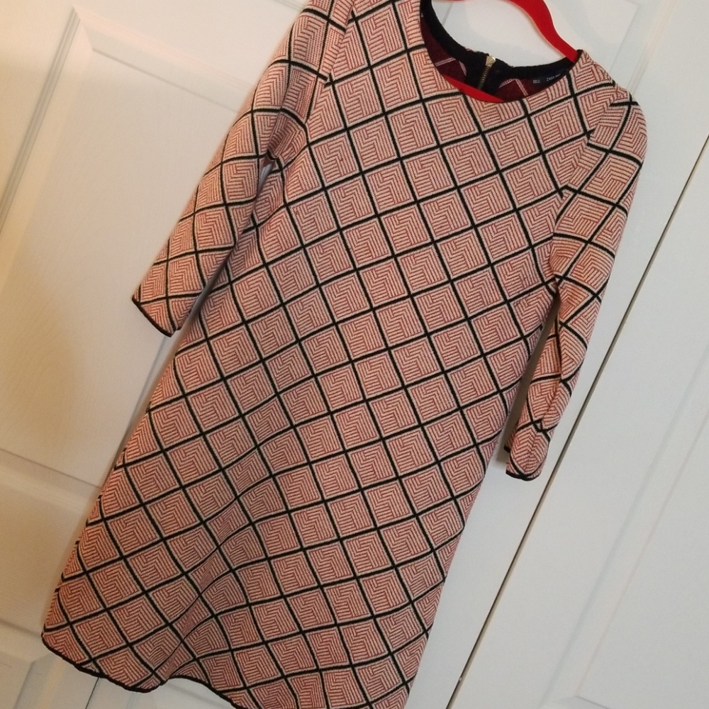 Zara A-line sweater dress